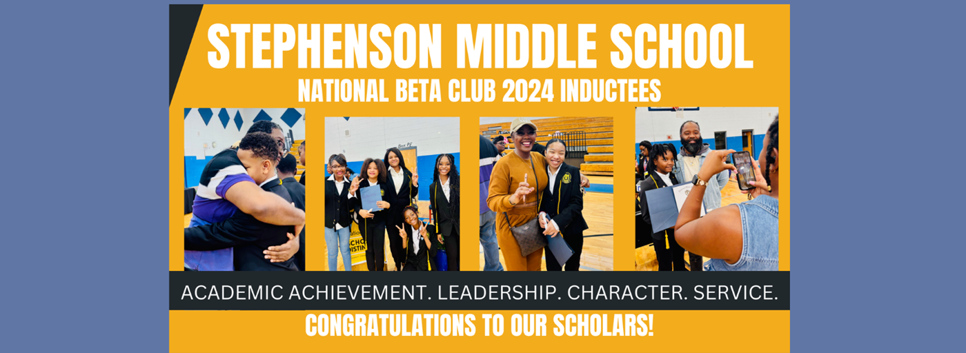 SMS Beta Club 2024 inductees