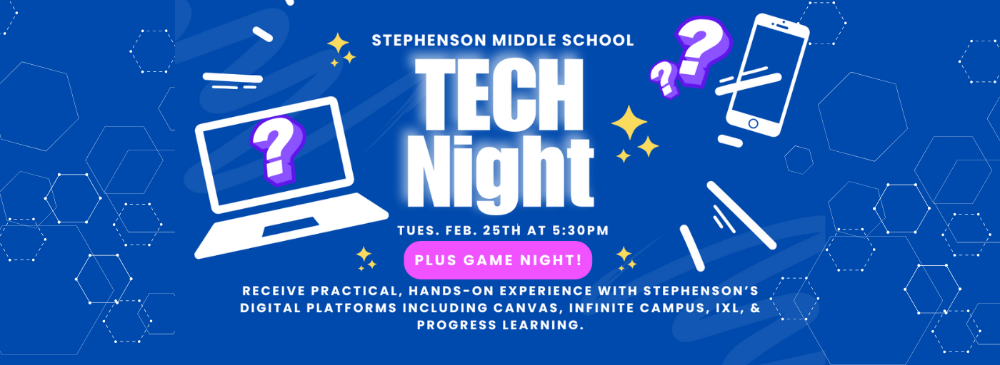 Tech Night & Game Night 2/25/2025 @ 5:30 p.m.